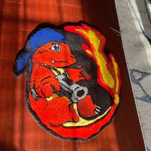 Custom Charmander Rug